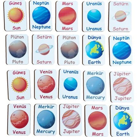 Zihinsel Becerileri Geliştiren Ahşap Oyuncak