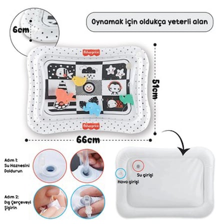 Zeka Geliştirici Su Oyun Seti, Eğlenceli Görsellerle Zaman Geçirme