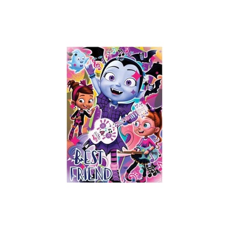 Vampirina Temalı 50 Parça Eğlenceli Puzzle