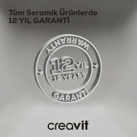 Oval Beyaz Delikli Lavabo 60 cm ile Modern Banyo