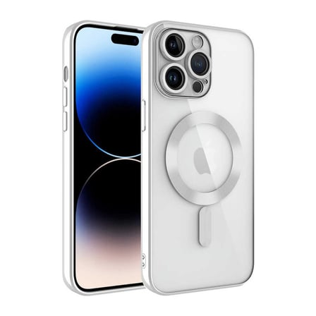 Renkli Yumuşak Kılıf, Magsafe Şarj ve Kamera Koruma ile