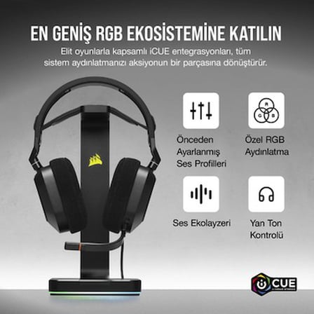 Kablolu Oyuncu Kulaklığı, RGB Aydınlatma ve Yüksek Ses Kalitesi