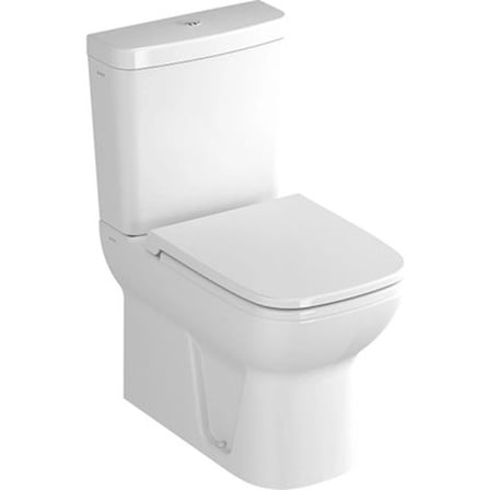 VitrA S20 Duvara Tam Dayalı Klozet 5512L003-0092 Stoperli Kapağı ile Beyaz Kanalsız Tasarım