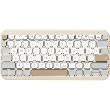 ASUS Marshmallow KW100 Bej Kablosuz Türkçe Mac Uyumlu