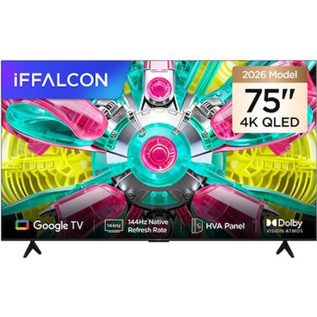 iFFALCON 75U75A 75'' 190 Ekran Uydu Alıcılı 4K Ultra HD Google QLED