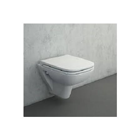 Yavaş Kapanır Kapaklı Asma Klozet ile Modern Banyo