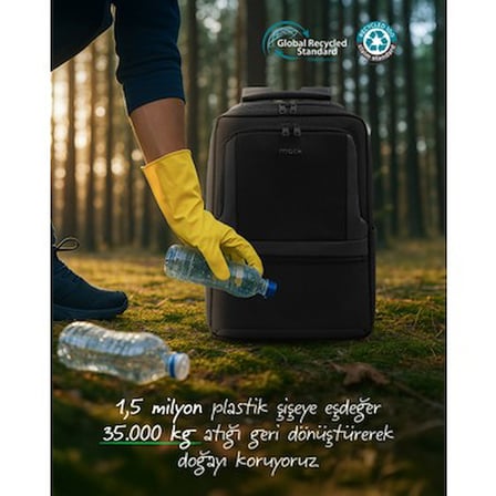 15.6" Office Pro-1 Notebook Sırt Çantası, Koruyucu Özellik