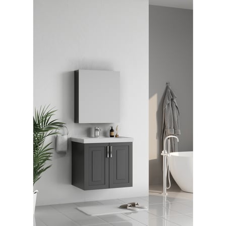 Wons Londra 65 cm Antrasit Banyo