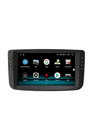 Araç Multimedya Fiat Punto NEW 2013 - 2017 / 2 GB RAM 32 GB HDD / 9 Inch HD Ekran - Carplay - Androi