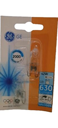 42W G9 Halopin Halogen Ampul 2li Paket General 220-240V