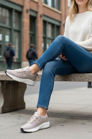 City Hafif Kadın Sneaker