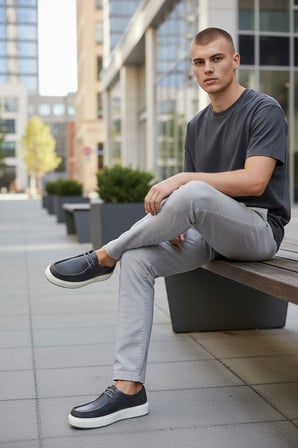 Hakiki Deri Erkek Sneaker