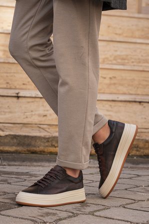 Hakiki Deri Soft Erkek Sneaker