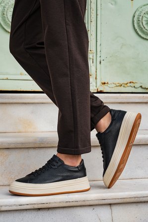 Hakiki Deri Soft Erkek Sneaker