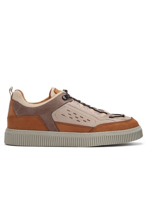 Hakiki Deri Nubuk Erkek Sneaker