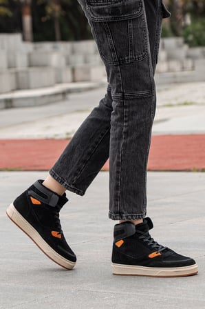 Süet Deri Kadın Sneaker