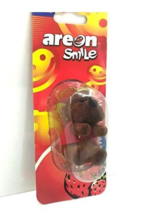 SMILE DEKORATİF ÇİLEKLİ  ARAÇ KOKUSU (KÖPEK)