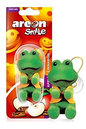 SMILE DEKORATİF ELMA+TARÇIN ARAÇ KOKUSU (KURBAĞA)