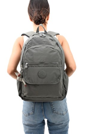 Sanmorris Unisex Suya Dayanıklı Laptop Bölmeli Büyük Boy Okul Seyahat Sırt Çantası