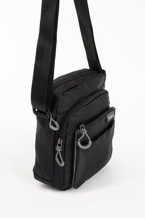 Sanmorris Unisex Çok Bölmeli Suya Dayanıklı Paraşüt Kumaş Çapraz Çanta