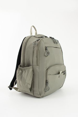 Sanmorris Unisex Çok Bölmeli Suya Dayanıklı Paraşüt Kumaş Laptop Bölmeli Ve Günlük Sırt Çantası