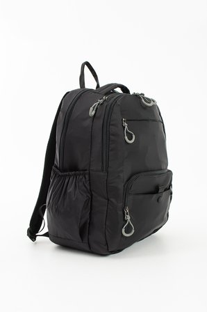 Sanmorris Unisex Çok Bölmeli Suya Dayanıklı Paraşüt Kumaş Laptop Bölmeli Ve Günlük Sırt Çantası