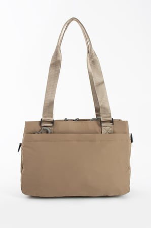 Sanmorris 6 Bölmeli Su Geçirmez Kadın Paraşüt Kumaş Çapraz ve Omuz Çantası Shopper
