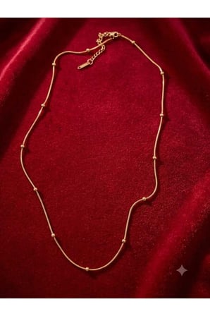 MNŞ Güzel Ticaret Rose Gold Paslanmaz Çelik Kolye (316L)