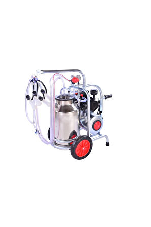 Tek Sağım Süt Sağma Makinası (Tek Güğüm - Paslanmaz - Keçi - Koyun)