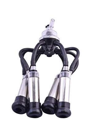 Süt Sağma Makinesi 160cc Sağım Demeti (PASLANMAZ KILIFLI)