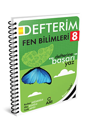 Arı Yayınları 8 Sınıf Fen Bilimleri Defteri Fenito LGS