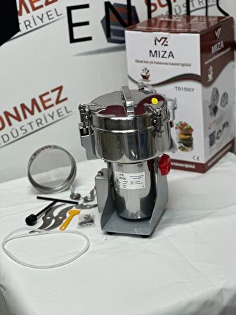 Sönmez - Miza 1500 Gr 32.000 Devir Yüksek Devirli Bitki Baharat Öğütme Makinesi