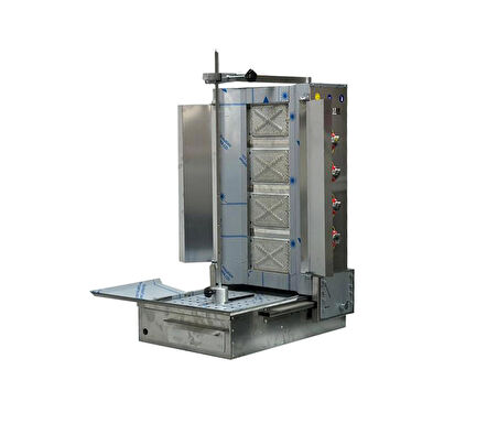 İnoxmaster 4 Radyanlı Döner Ocağı Alttan Motorlu D.gazlı / Lpg