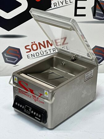 Sönmez Vakum 21 cm Tek Çene Peynir Vakum Makinası Gıda Vakum Makinesi