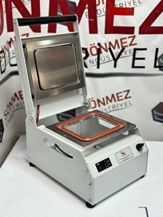Sönmez SV 350 Manuel Tekli Kase Tabak Kapatma Makinesi White