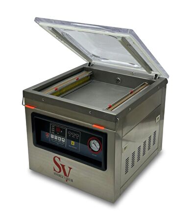 Sönmez Vakum Çift Çene 41 Cm Sucuk Kaşar Peynir Zeytin Vakum Makinesi