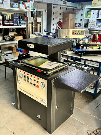 Sönmez Vakum Karton Üzeri Musluk Oyuncak Gümüş Paketleme Makinesi Skinpack Vakum Makinası