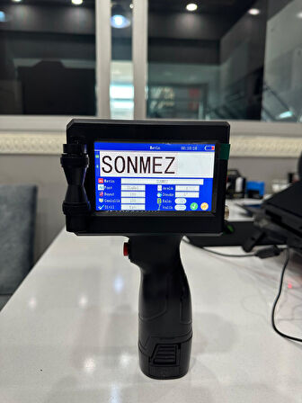 Sönmez Tarih Kodlama Makinesi İnkjet Tarih Barkod Yazı Yazma Kodlama Makinesi