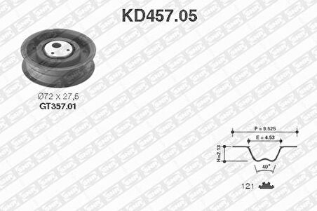 SNR KD45705 Eksantrik Gergi Kiti Cordoba Ibiza Toledo Golf Polo Clasıc Vento 95 02 1.6 8V AFT 121Dıs 6K0198001B