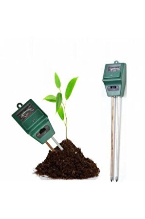 Toprak Nem Ölçer + Ph Ölçer + Işık Ölçer