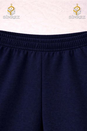 Unısex Çocuk AYICIK HEY YAZISI USTUNDE Baskılı Tişort Eşofman Takımı
