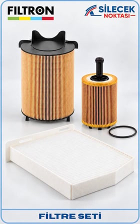 Volkswagen CADDY 2007-2017 2.0 SDI 3'lü Filtre Seti BDJ FILTRON