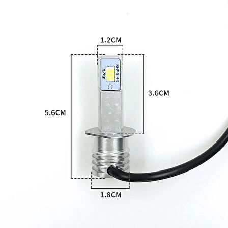 FEMEX NOVA CSP 3570 H1 BUZ MAVİ LED XENON LED HEADLİGHT