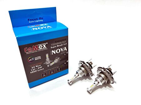 FEMEX NOVA CSP 3570 H4 BUZ MAVİ LED XENON LED HEADLİGHT