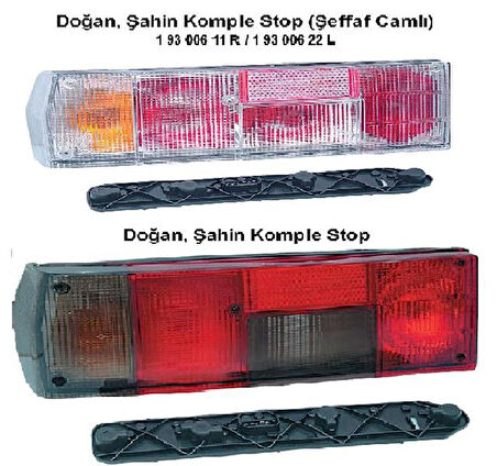 STOP LAMBA DUYLU FIAT DKŞ ŞAHİN S SAĞ 93 . (1 AD )