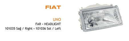 Far Sağ Fıat Uno 88-93