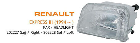 Far Sol Renault Expres Iıı 1994