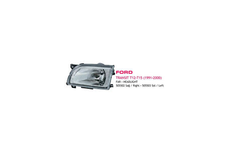 Far Ford Transıt T 12-T 15 Sol 1991-1995