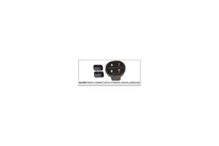Cam Kaldırma Anahtarı Çiftli Ford Fıesta / Connect Çerçeveli 8 Pin 25233 - An308 - An0880 - An0810 (1 Ad )