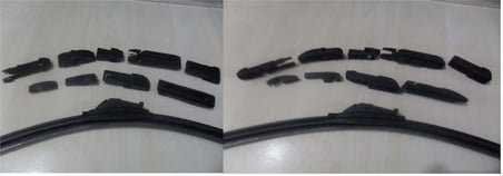 600MM 9 APARATLI BANANA TİP SİLECEK SÜPÜRGESİ (1 AD )